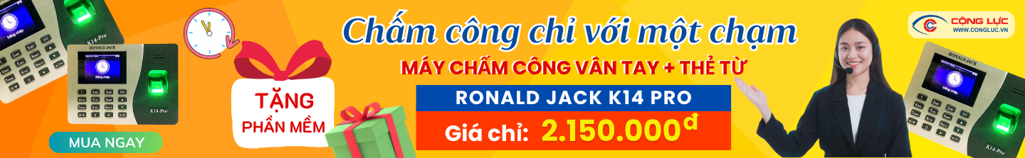 Lắp đặt máy chấm công trọn gói giá rẻ nhất Hải Phòng